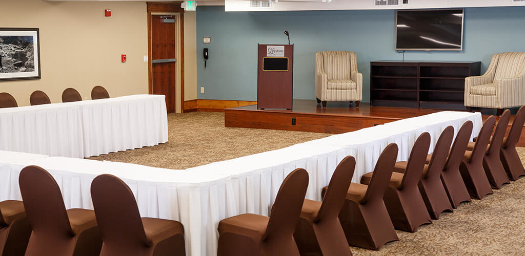 conference room at hotel in gatlinburg