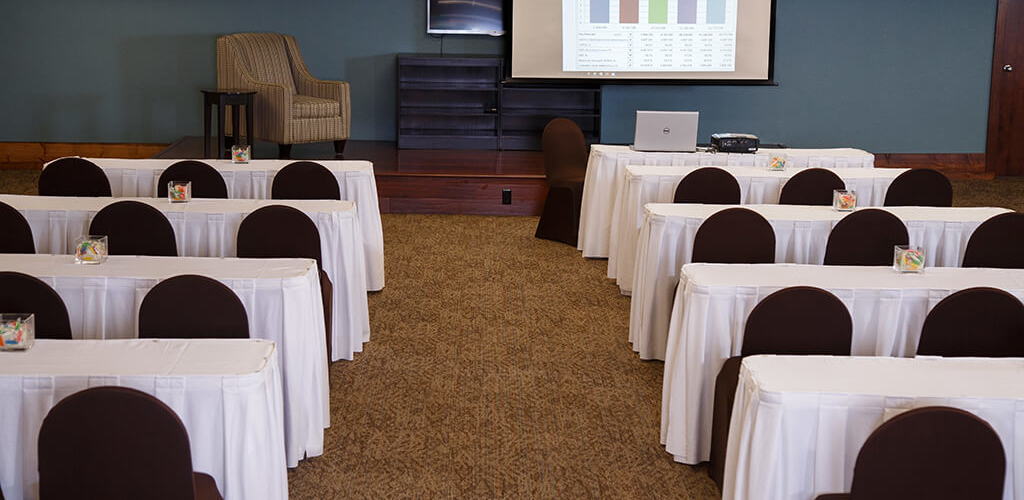 meeting room at hotel in gatlinburg