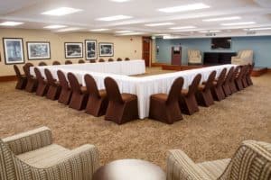 Meeting room in the Greystone Lodge hotel in Gatlinburg