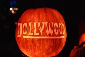 pumpkin LumiNights at Dollywood in Pigeon Forge