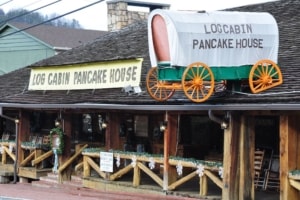 Log Cabin Pancake House in Gatlinburg TN